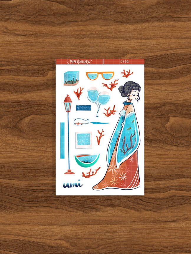 Umi | Tokyo Wanderer | Collection Sticker | C152