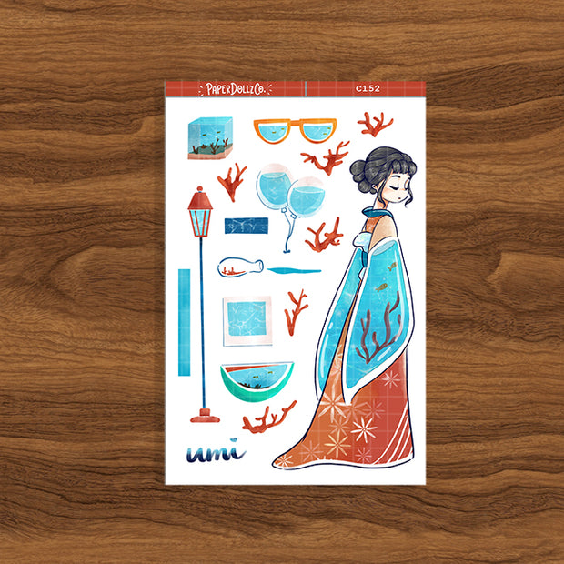 Umi | Tokyo Wanderer | Collection Sticker | C152