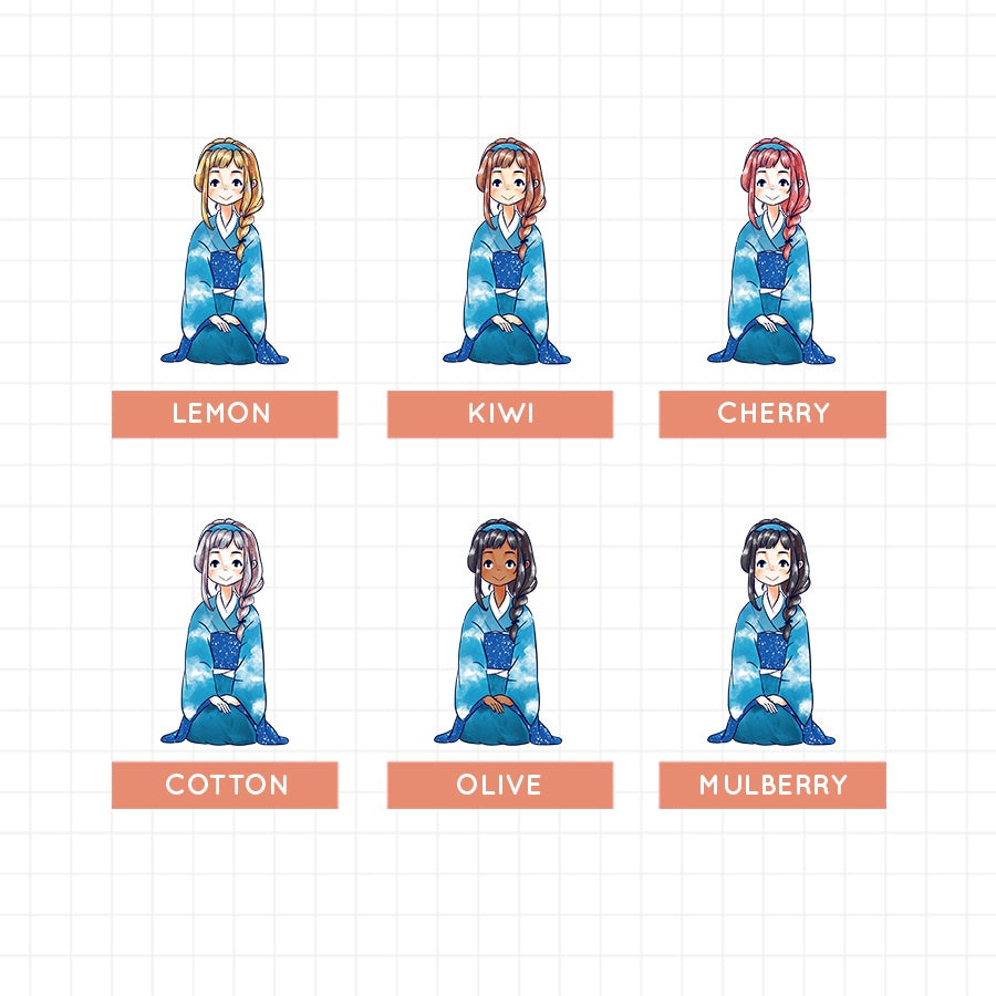 Kumo | Nihon | Just Dolls Sticker | J172