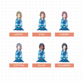 Kumo | Nihon | Just Dolls Sticker | J172