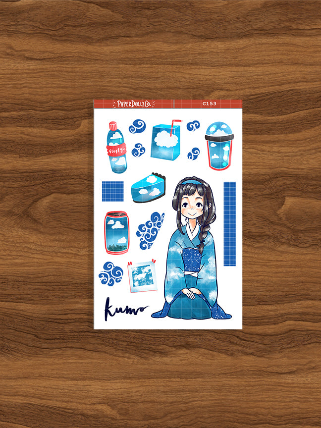 Kumo | Tokyo Wanderer | Collection Sticker | C153