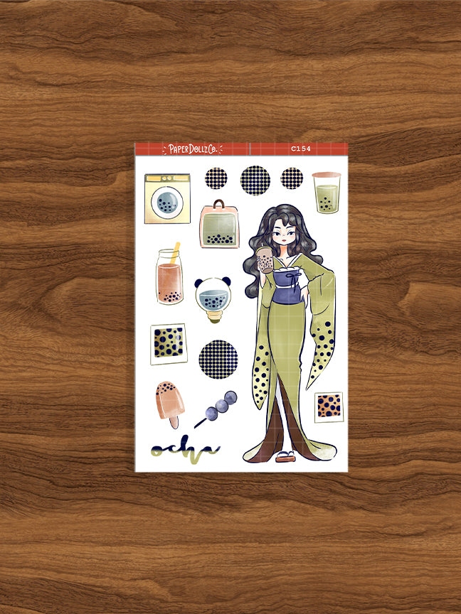 Ocha | Tokyo Wanderer | Collection Sticker | C154