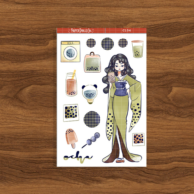 Ocha | Tokyo Wanderer | Collection Sticker | C154