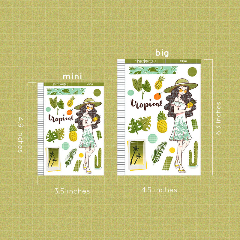 Tropical | Summer Camp | Collection Sticker | C156