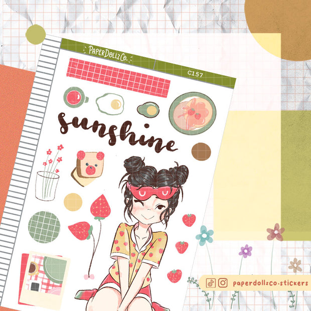 Sunshine | Summer Camp | Collection Sticker | C157