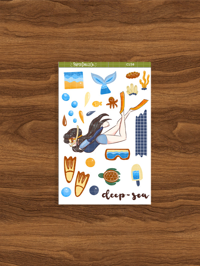 Deep Sea | Summer Camp | Collection Sticker | C158