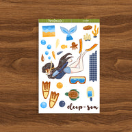 Deep Sea | Summer Camp | Collection Sticker | C158