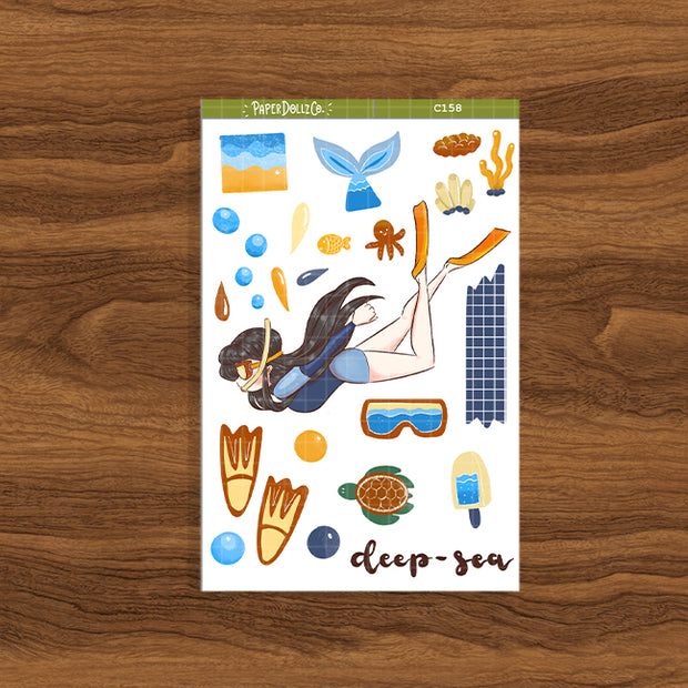 Deep Sea | Summer Camp | Collection Sticker | C158