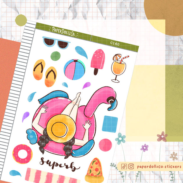 Superb | Summer Time | Collection Sticker | C160