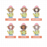 Warm | Summer Time | Collection Sticker | C161