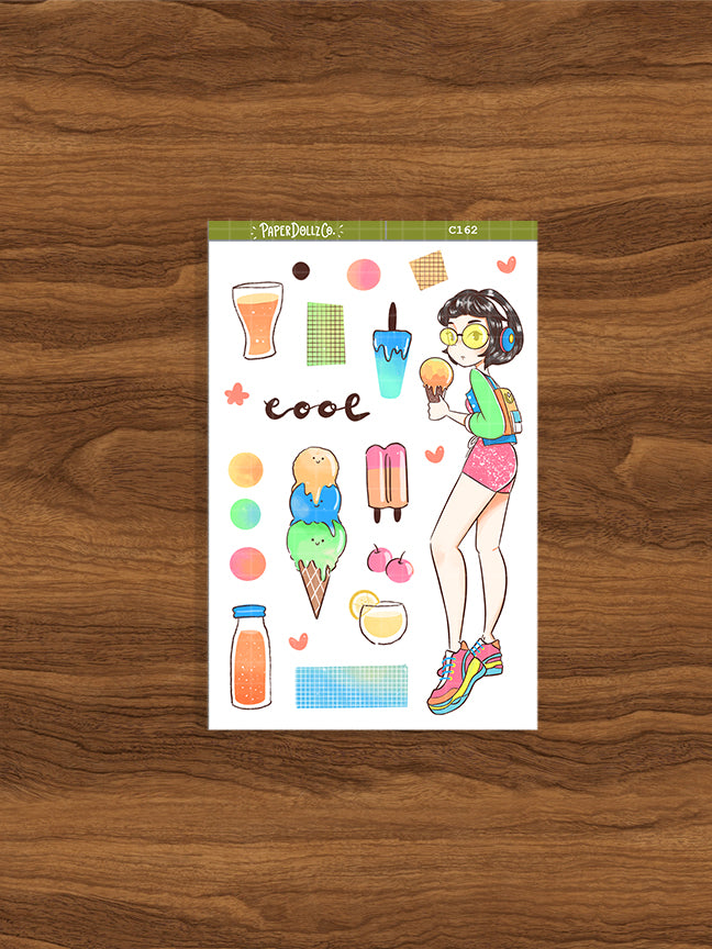Cool | Summer Time | Collection Sticker | C162