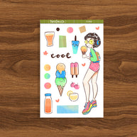 Cool | Summer Time | Collection Sticker | C162