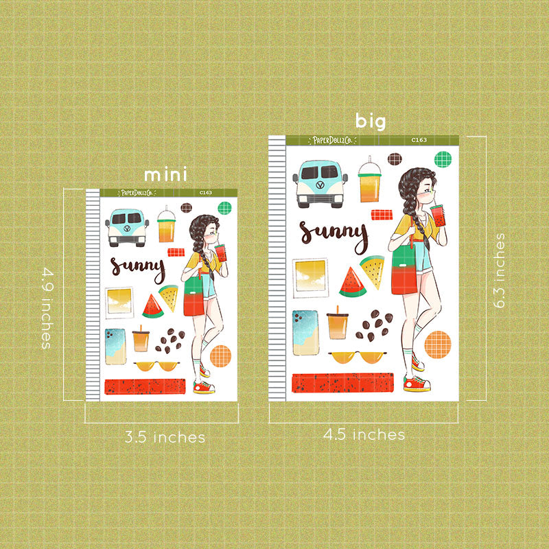 Sunny | Summer Time | Collection Sticker | C163