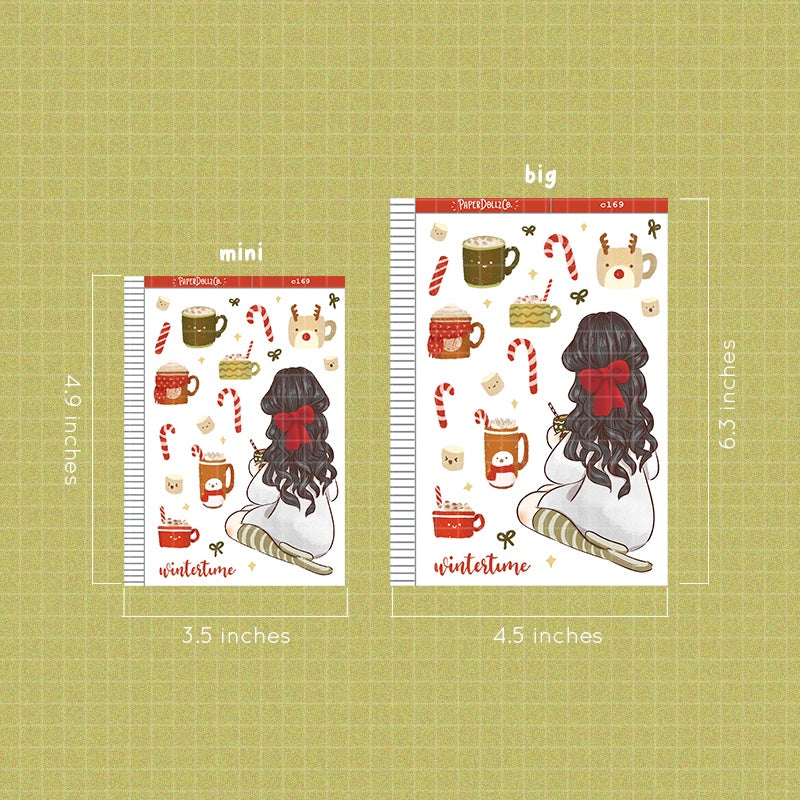 Wintertime | Cozy Holiday | Christmas Collection Sticker | C169