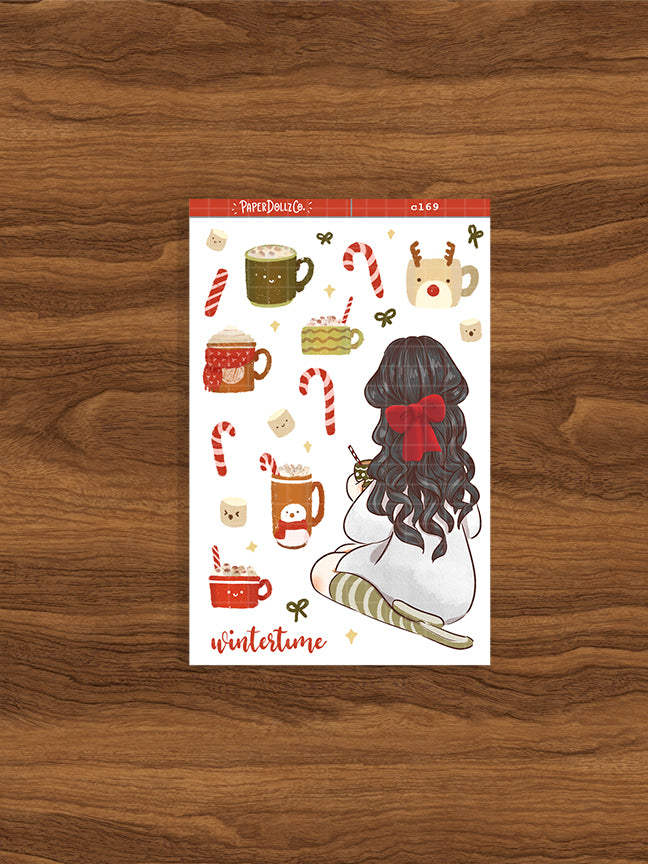 Wintertime | Cozy Holiday | Christmas Collection Sticker | C169