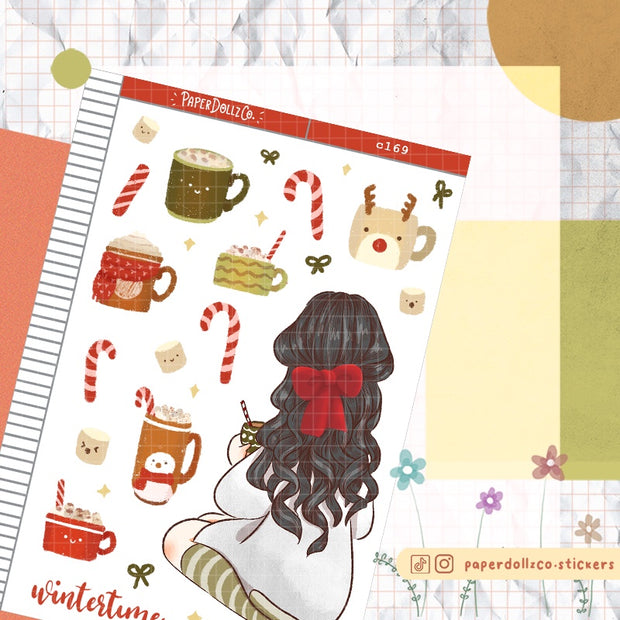 Wintertime | Cozy Holiday | Christmas Collection Sticker | C169