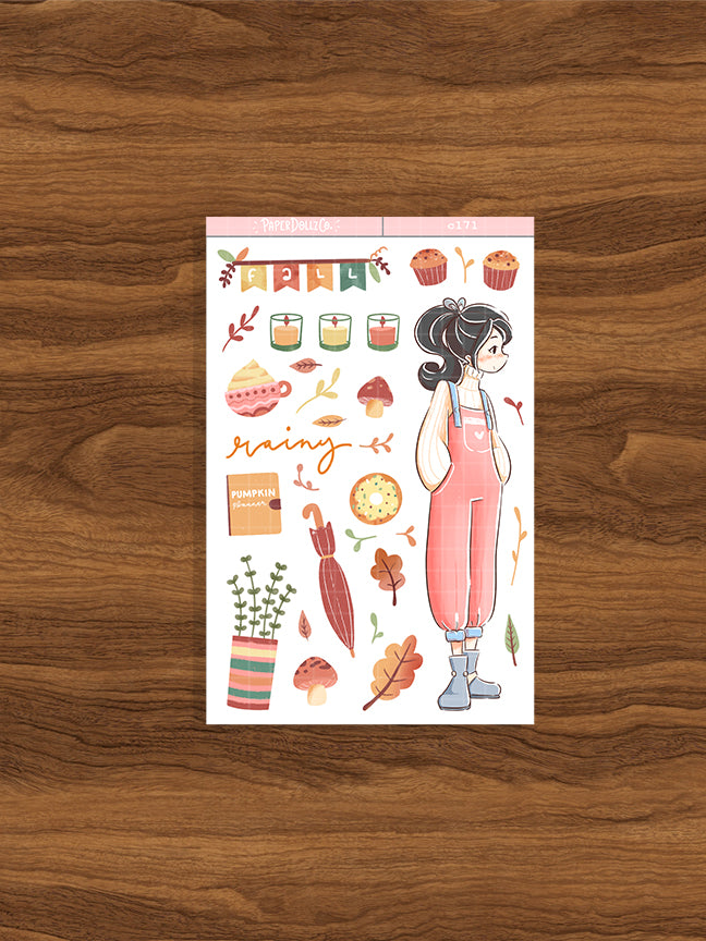 Rainy | Fall in Love | Collection Sticker | C171