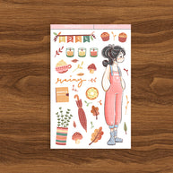 Rainy | Fall in Love | Collection Sticker | C171