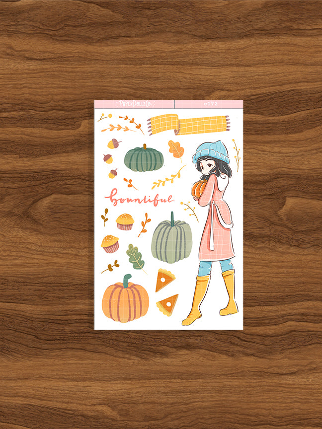 Bountiful | Fall in Love | Collection Sticker | C172