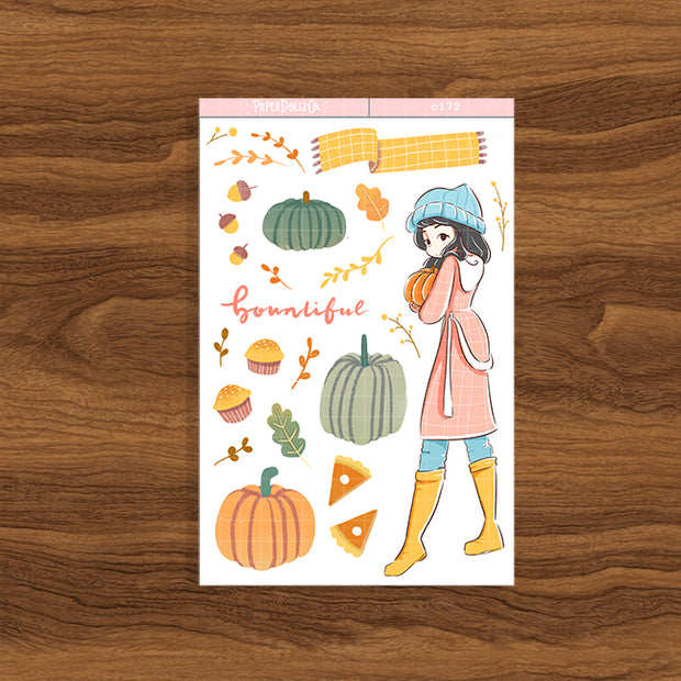 Bountiful | Fall in Love | Collection Sticker | C172