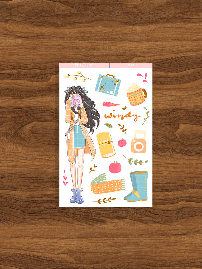 Windy | Fall in Love | Collection Sticker | C173