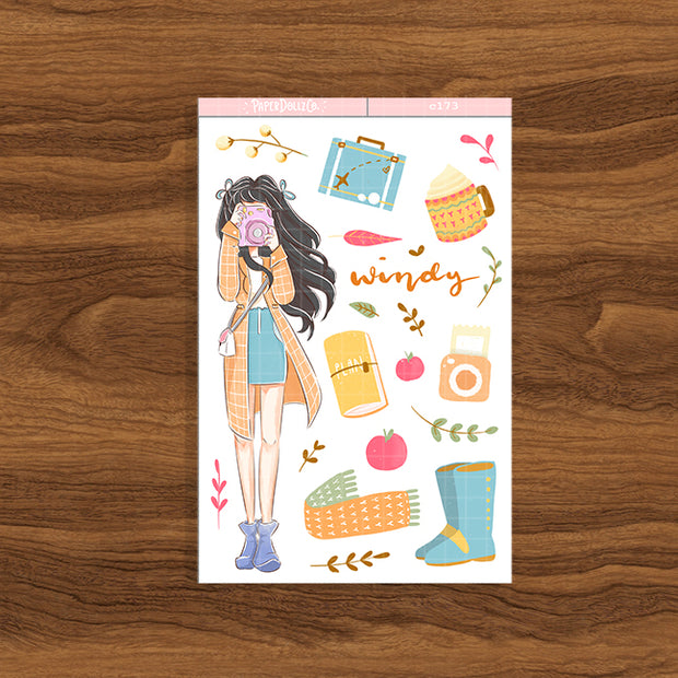 Windy | Fall in Love | Collection Sticker | C173