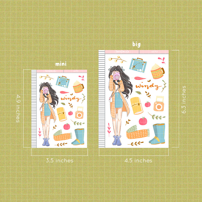 Windy | Fall in Love | Collection Sticker | C173
