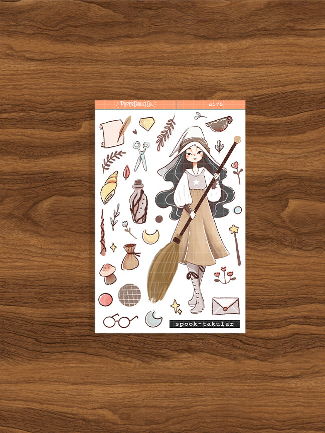 Spook-takular | Sorceress | Hallowen Collection Sticker | C175