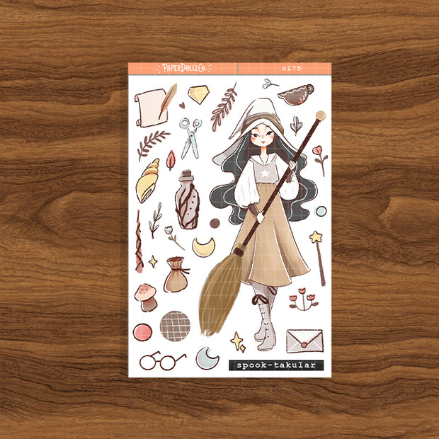 Spook-takular | Sorceress | Hallowen Collection Sticker | C175