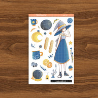 Moonlit | Sorceress | Halloween Collection Sticker | C176