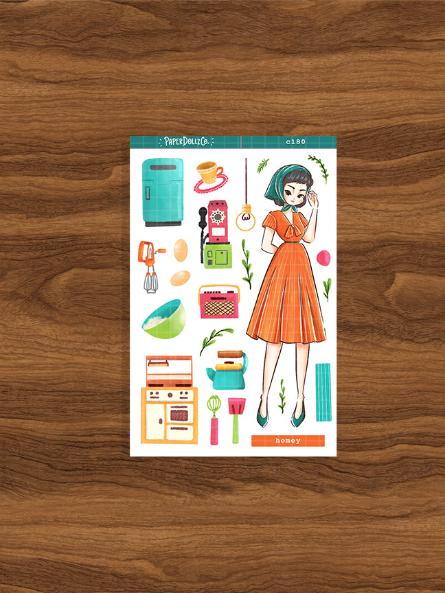Homey | Way out 60s | Collection Sticker | C180