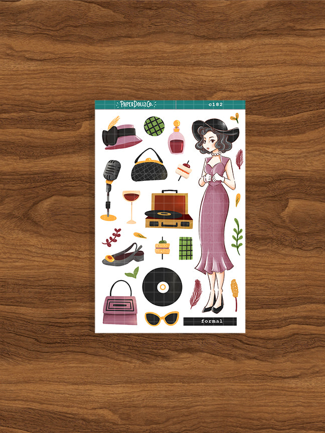 Formal | Way out 60s | Collection Sticker | C182
