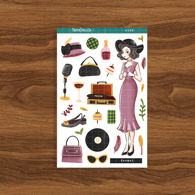 Formal | Way out 60s | Collection Sticker | C182