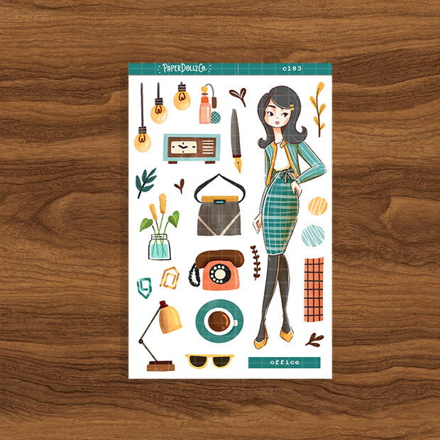 Office | Way out 60s | Collections Sticker | C183