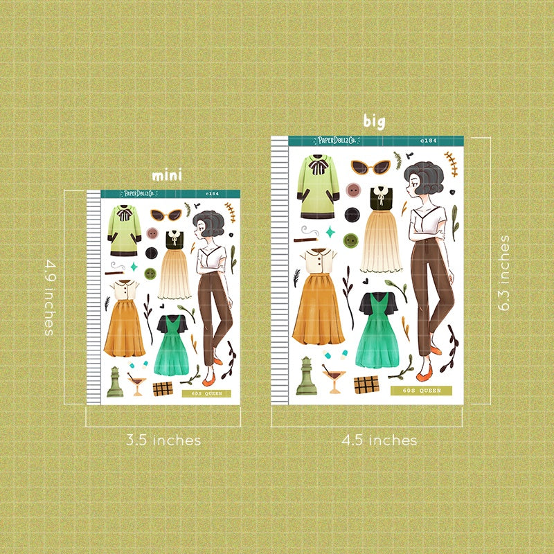 60s Queen | Way out 60s | Collections Sticker | C184