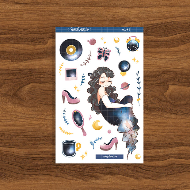 Nephele | Space Goddesses | Collection Sticker | C185