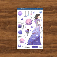 Hestia | Space Goddesses | Collection Sticker | C186
