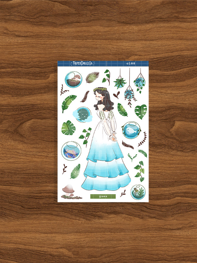 Gaea | Space Goddesses | Collection Sticker | C188