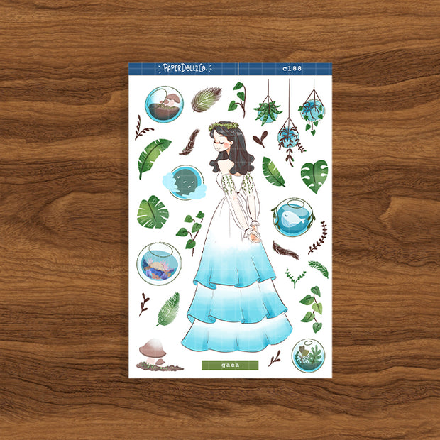 Gaea | Space Goddesses | Collection Sticker | C188