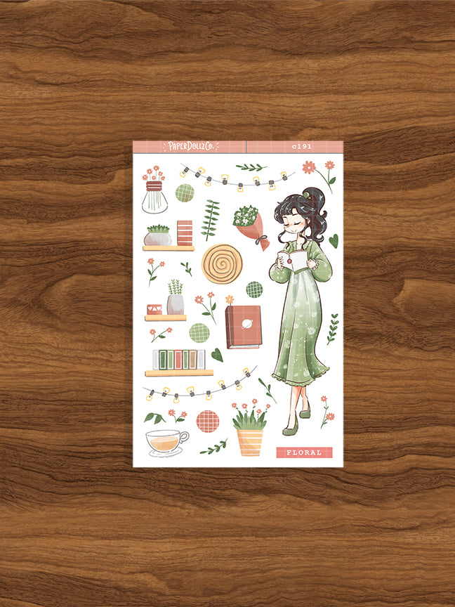 Floral | Sailor Bloom | Spring Collection Sticker | C191