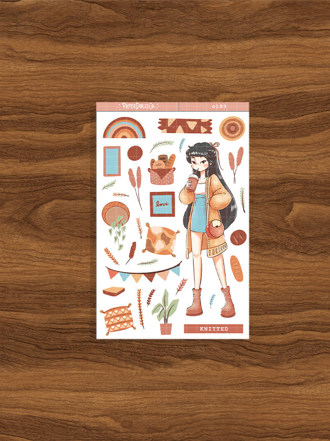 Knitted | Sailor Bloom | Spring Collection Sticker | C193