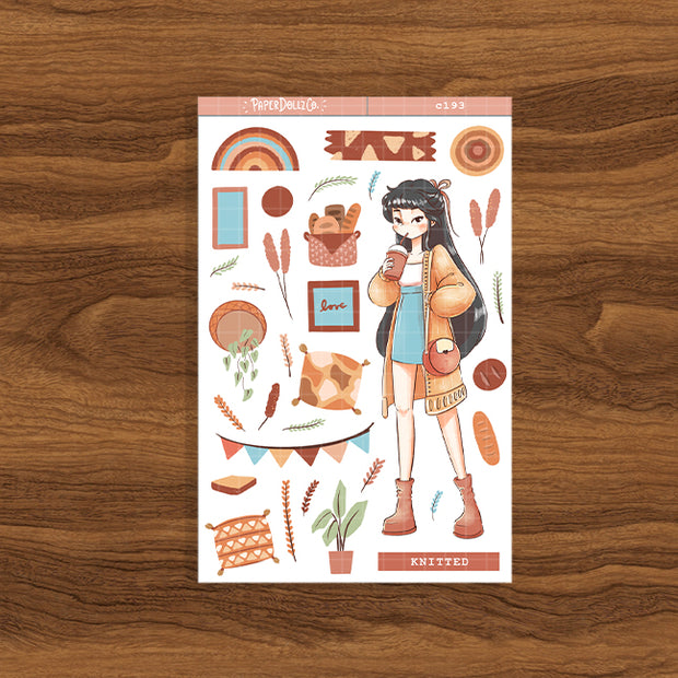 Knitted | Sailor Bloom | Spring Collection Sticker | C193