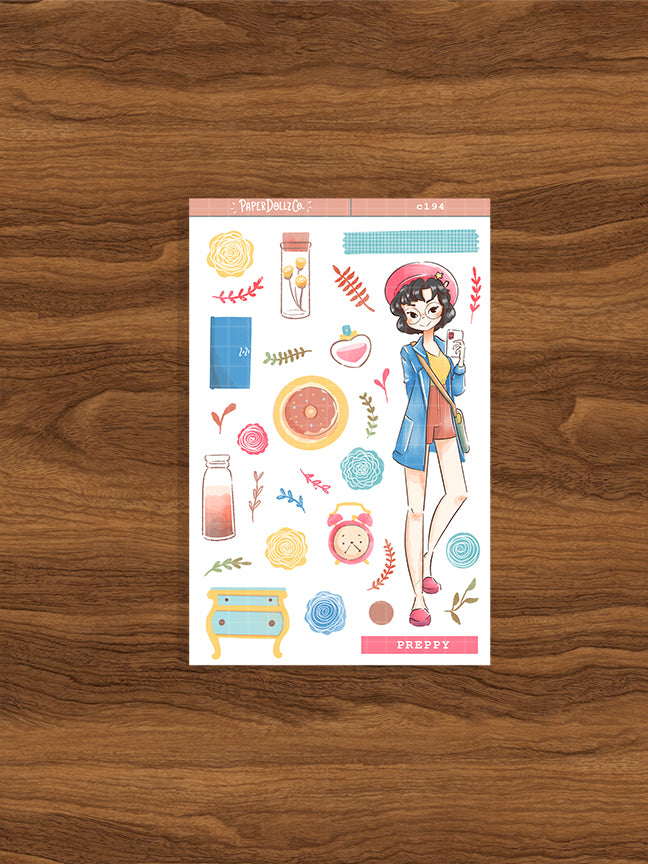 Preppy | Sailor Bloom | Spring Collection Sticker | C194