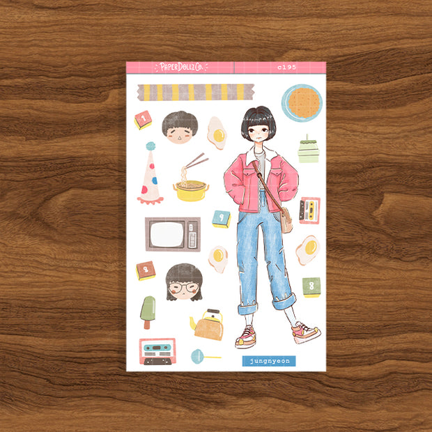 Jungnyeon | Korean | Collection Sticker | C195