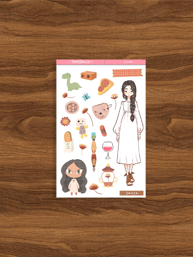 Jeoja | Korean | Collection Sticker | C198
