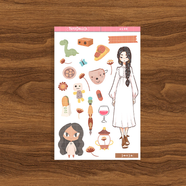 Jeoja | Korean | Collection Sticker | C198