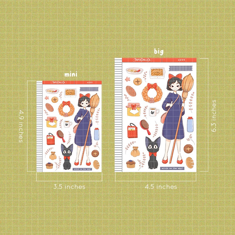 Witch on the Way  | Surprising Adventures | Collection Stickers | C205
