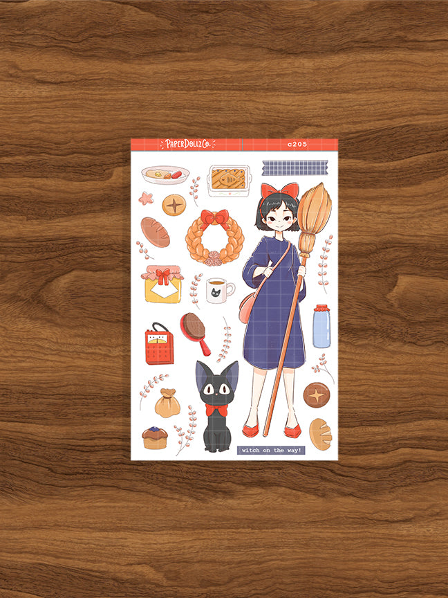 Witch on the Way  | Surprising Adventures | Collection Stickers | C205