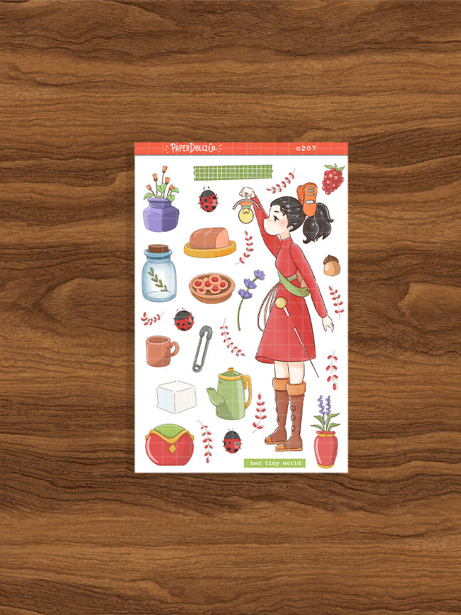Her Tiny World | Surprising Adventures | Collection Stickers | C207