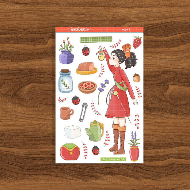 Her Tiny World | Surprising Adventures | Collection Stickers | C207